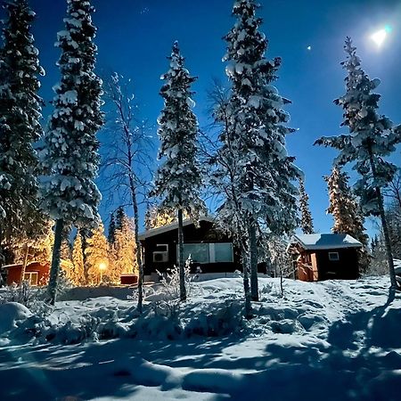 Villa Camp Caroli Family House Jukkasjärvi Exterior foto