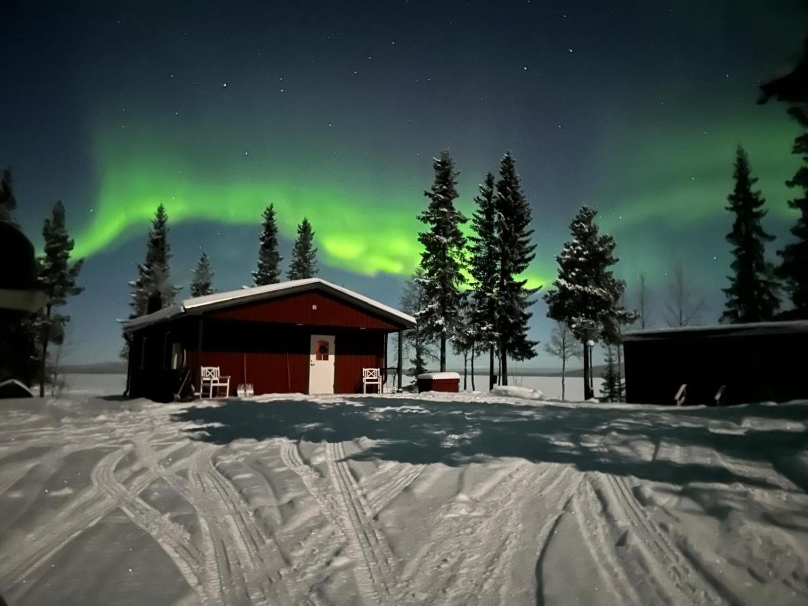 Villa Camp Caroli Family House Jukkasjärvi Exterior foto