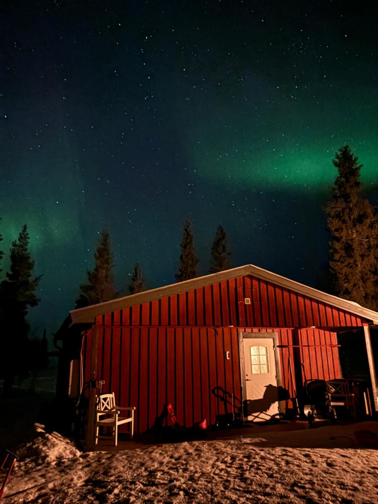 Villa Camp Caroli Family House Jukkasjärvi Exterior foto