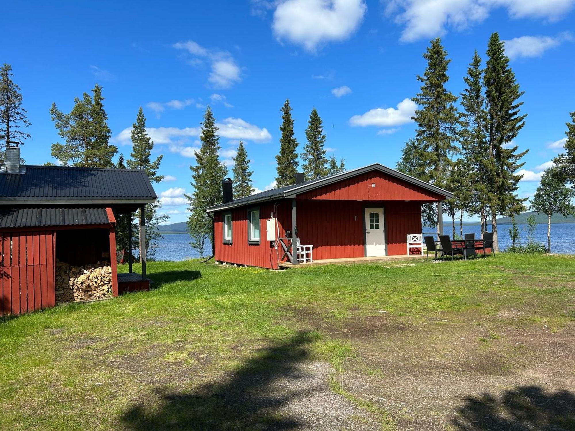 Villa Camp Caroli Family House Jukkasjärvi Exterior foto