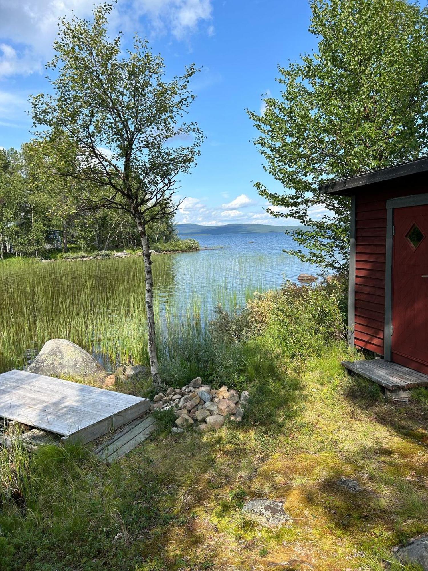 Villa Camp Caroli Family House Jukkasjärvi Exterior foto